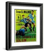 Futbol Promotion - Estadio El Molinon-Lantern Press-Framed Art Print