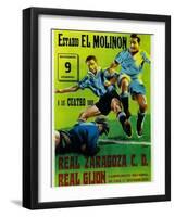 Futbol Promotion - Estadio El Molinon-Lantern Press-Framed Art Print