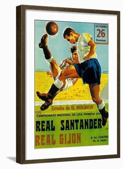 Futbol Promotion-Lantern Press-Framed Art Print