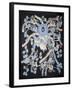 Futonji Bedspread with Motifs of Phoenix-null-Framed Giclee Print