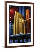 Futur Monde-Michael L^ Kungl-Framed Art Print