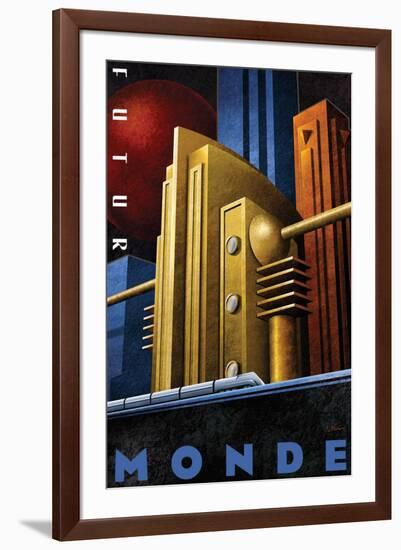 Futur Monde-Michael L^ Kungl-Framed Art Print