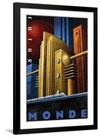 Futur Monde-Michael L^ Kungl-Framed Art Print