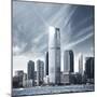 Future City - New York Skyline-dellm60-Mounted Photographic Print