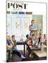 "Future Engineer" Saturday Evening Post Cover, April 4, 1959-John Falter-Mounted Giclee Print