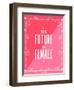 Future Female-Cat Coquillette-Framed Art Print