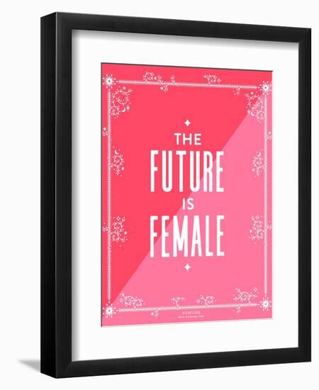 Future Female-Cat Coquillette-Framed Art Print