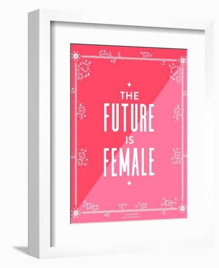 Future Female-Cat Coquillette-Framed Art Print