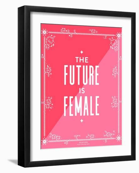 Future Female-Cat Coquillette-Framed Art Print