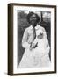 Future First Lady, Claudia Alta 'Lady Bird' Taylor with Her Nurse, Alice Tittle, 1913-null-Framed Photo