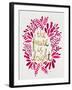 Future is Bright - Pink and Gold-Cat Coquillette-Framed Art Print