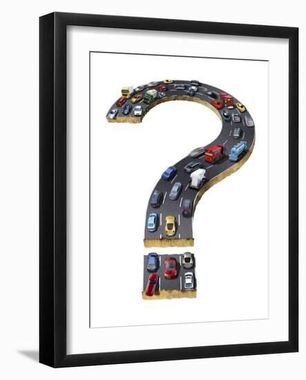 Future of Motor Vehicles, Artwork-SMETEK-Framed Photographic Print