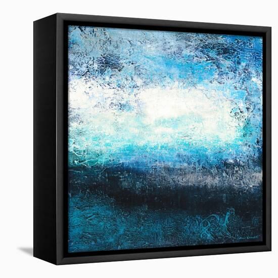 Future Place Blue Square-Lanie Loreth-Framed Stretched Canvas