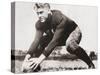 Future President Gerald Ford at Football Practice at University of Michigan, Ca. 1933-null-Stretched Canvas