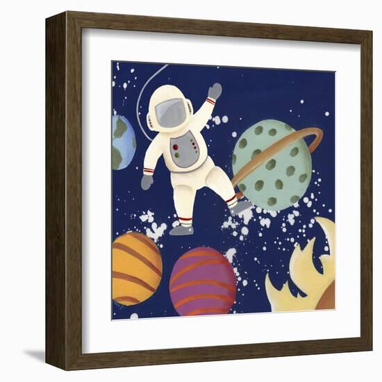 Future Space Explorer I-Regina Moore-Framed Art Print