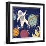 Future Space Explorer I-Regina Moore-Framed Art Print