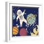 Future Space Explorer I-Regina Moore-Framed Art Print