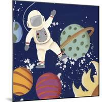 Future Space Explorer I-Regina Moore-Mounted Art Print