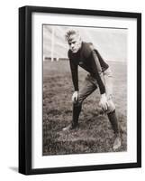 Future US President Gerald Ford Played Football During His College Years, Ca. 1933-null-Framed Photo