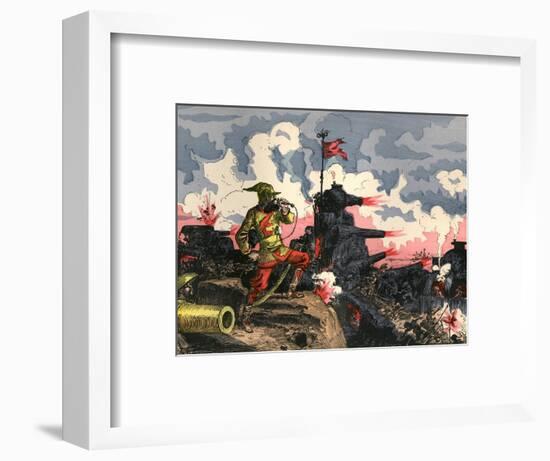 Future War Correspondant-null-Framed Art Print