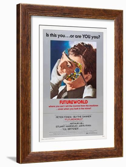 Futureworld, 1976-null-Framed Giclee Print