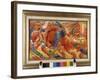 Futurism: “ La Citta Che Sale ” (The Climbing City) 1910-Umberto Boccioni-Framed Giclee Print