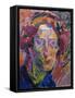 Futurism: “” Portrait of Woman” or “” Portrait of Countess Casanova”” Painting by Umberto Boccioni-Umberto Boccioni-Framed Stretched Canvas