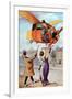 Futurist Flying Taxi C1910-Chris Hellier-Framed Photographic Print