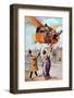Futurist Flying Taxi C1910-Chris Hellier-Framed Photographic Print
