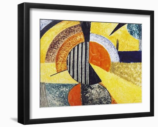 Futurist Vase, 1930, Ceramic, Mga Manufacture-null-Framed Giclee Print