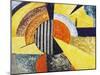 Futurist Vase, 1930, Ceramic, Mga Manufacture-null-Mounted Giclee Print