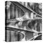 Futuristic Building Facade, Manhattam New York City-George Oze-Stretched Canvas