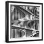 Futuristic Building Facade, Manhattam New York City-George Oze-Framed Photographic Print