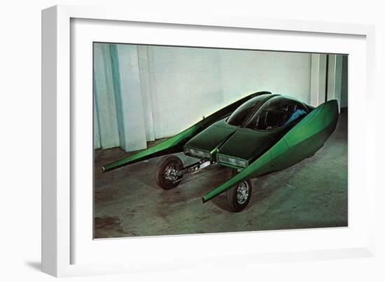 Futuristic Car-null-Framed Art Print