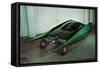 Futuristic Car-null-Framed Stretched Canvas