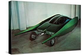 Futuristic Car-null-Stretched Canvas