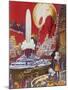 Futuristic City, 1941-Frank R. Paul-Mounted Giclee Print