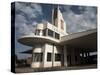 Futuristic Fiat Tagliero Building, Asmara, Eritrea, Africa-Mcconnell Andrew-Stretched Canvas