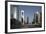 Futuristic Skyscrapers Downtown in Doha, Qatar, Middle East-Angelo Cavalli-Framed Photographic Print