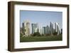 Futuristic Skyscrapers Downtown in Doha, Qatar, Middle East-Angelo Cavalli-Framed Photographic Print