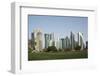 Futuristic Skyscrapers Downtown in Doha, Qatar, Middle East-Angelo Cavalli-Framed Photographic Print