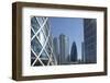 Futuristic Skyscrapers Downtown in Doha, Qatar, Middle East-Angelo Cavalli-Framed Photographic Print