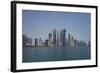 Futuristic Skyscrapers in Doha, Qatar, Middle East-Angelo Cavalli-Framed Photographic Print