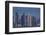 Futuristic Skyscrapers in Doha, Qatar, Middle East-Angelo Cavalli-Framed Photographic Print