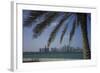 Futuristic Skyscrapers on the Distant Doha Skyline, Qatar, Middle East-Angelo Cavalli-Framed Photographic Print