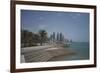 Futuristic Skyscrapers on the Distant Doha Skyline, Qatar, Middle East-Angelo Cavalli-Framed Photographic Print