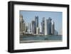 Futuristic Skyscrapers on the Doha Skyline, Qatar, Middle East-Angelo Cavalli-Framed Photographic Print