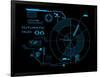 Futuristic User Interface HUD-clusterx-Framed Art Print