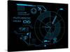 Futuristic User Interface HUD-clusterx-Stretched Canvas