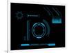 Futuristic User Interface HUD-clusterx-Framed Art Print